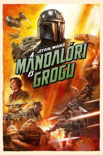 A mandalóri és Grogu plakát