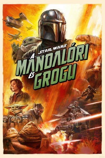 A mandalóri és Grogu plakát