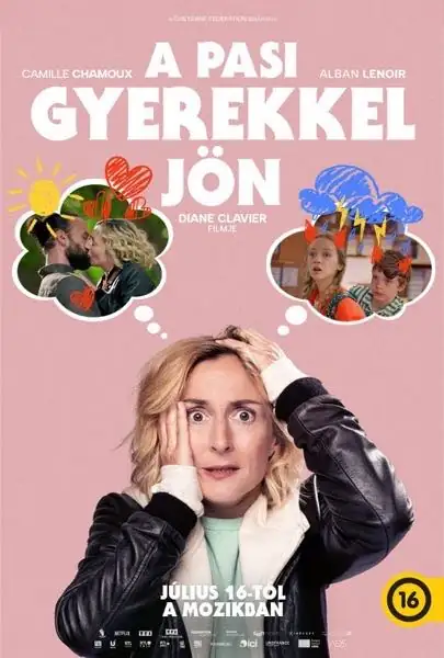 A pasi a gyerekkel jön plakát