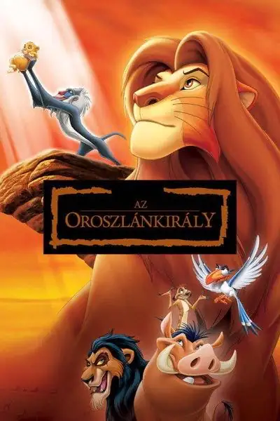 Az oroszlánkirály plakát