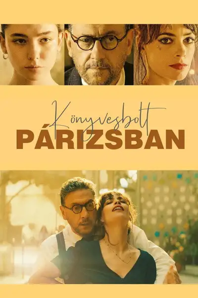 Könyvesbolt Párizsban plakát
