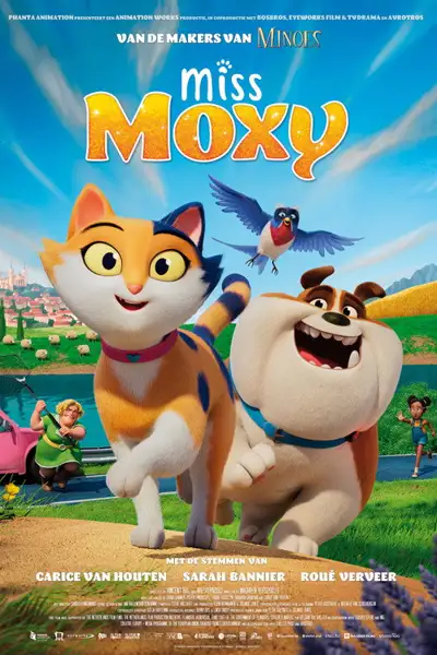 Moxy cica nagy utazása plakát