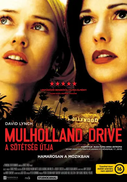 Mulholland Drive - A sötétség újta plakát