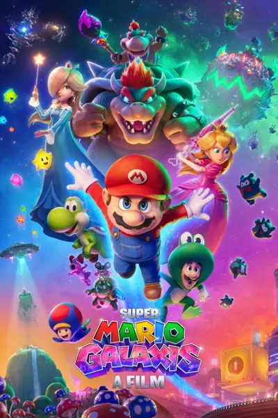Super Mario Galaxis: A film plakát