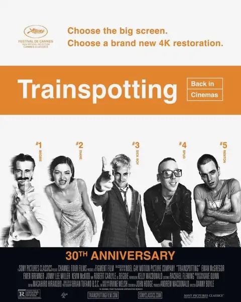 Trainspotting | 30 éves jubileumi szezon plakát